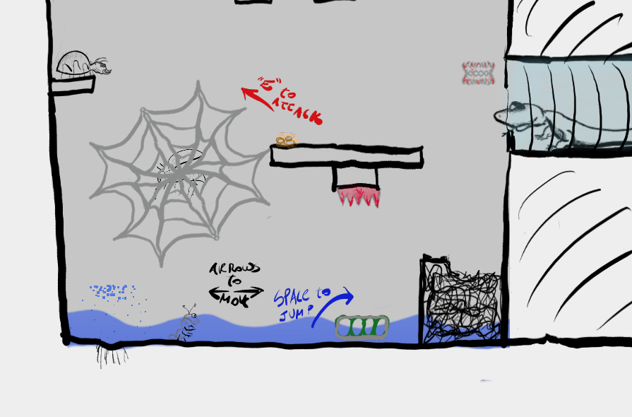 Bruce, the escaping ant खेलें