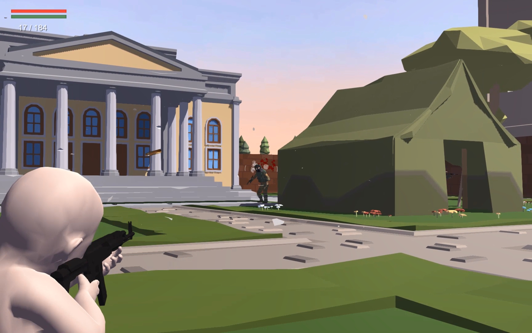 Play The patriots baby PC ver