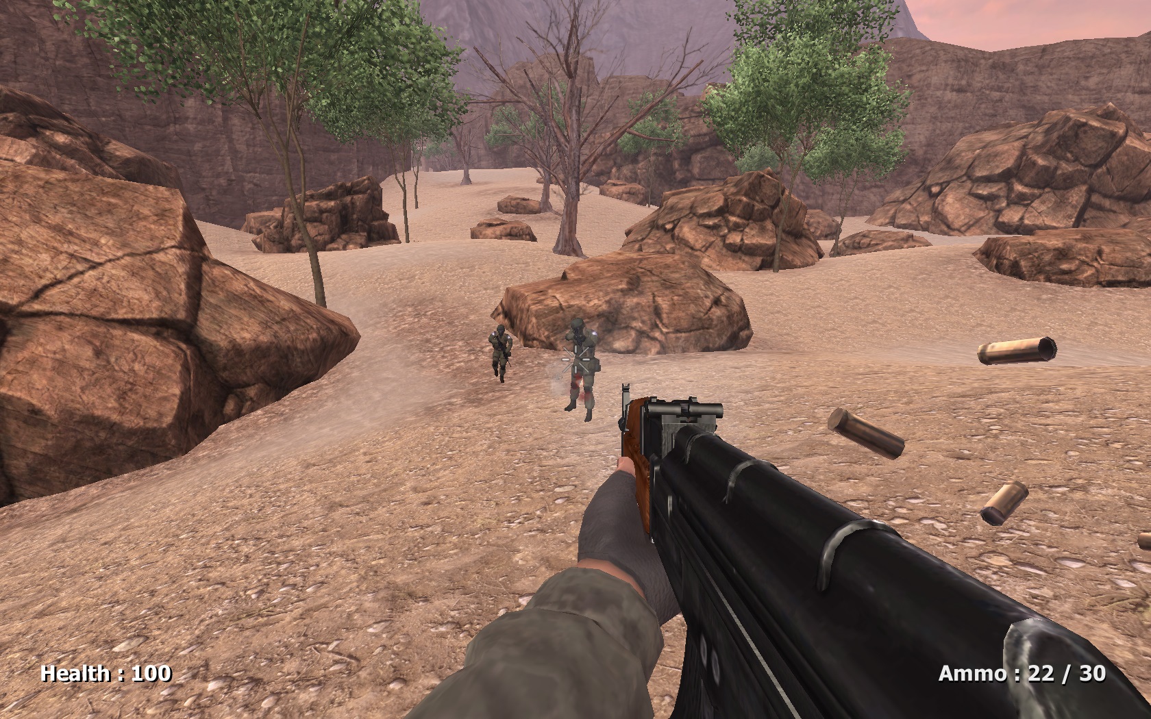 Play Soldier of Sahara FPS web