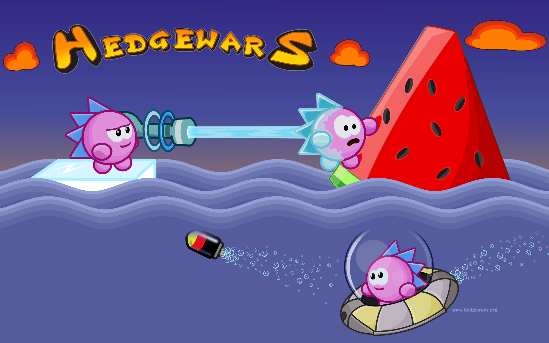 Play to Hedgewars