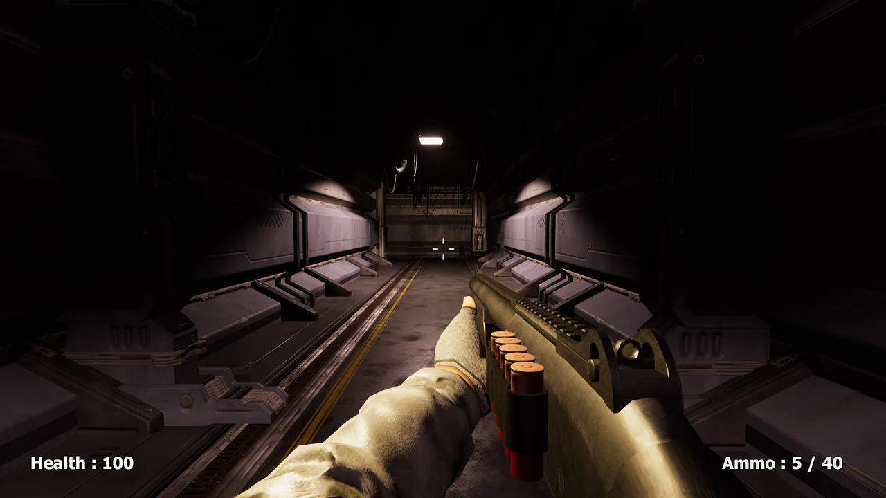 Play Bullet and cry in space