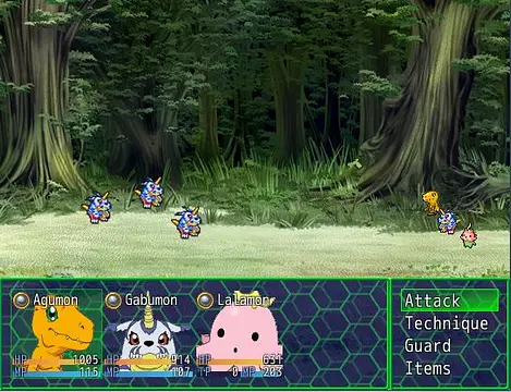 Digimon World Cyber - Screenshots