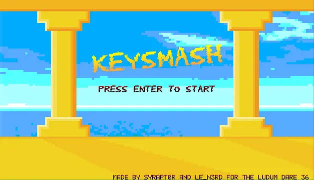 Play to Keysmash
