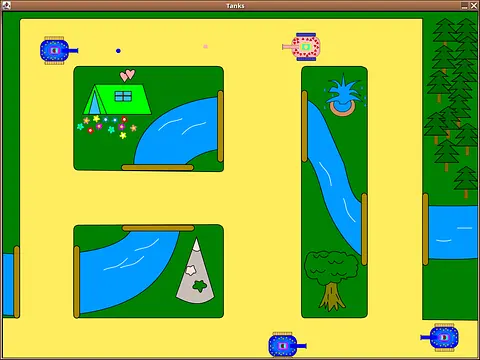 Chase of Tanks खेलें