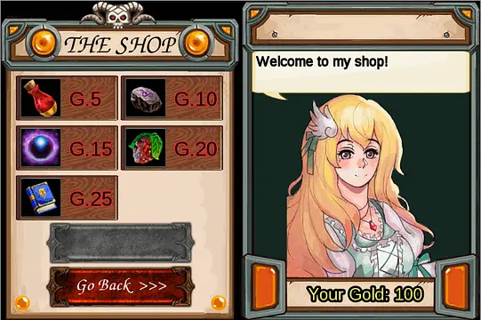 Play to ARPG-"the shop" mod
