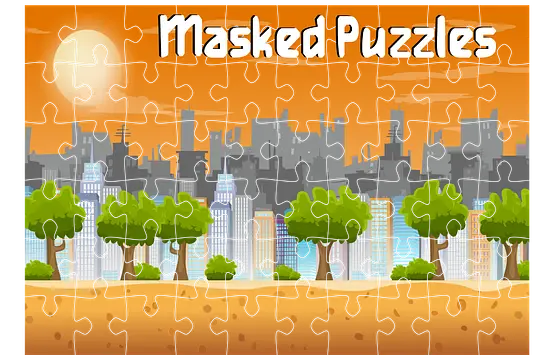 Masked Puzzles Pro (Demo) - इमेज