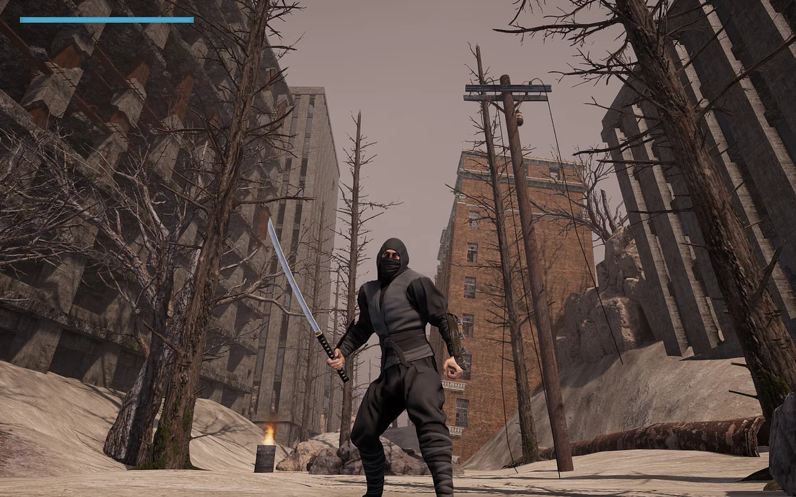 Play Ashen Ninja: Rust and Katana 