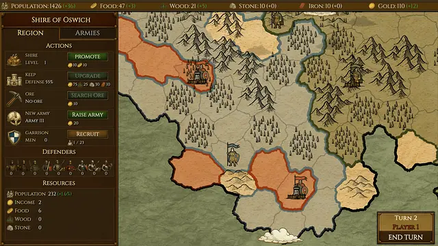 Horn of the Warlord - Screenshots