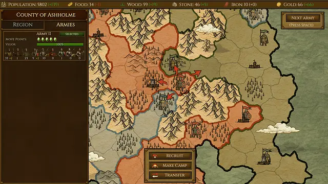 Horn of the Warlord - Screenshots