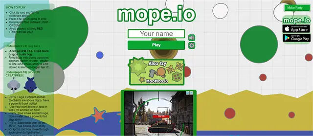 mope.io - इमेज