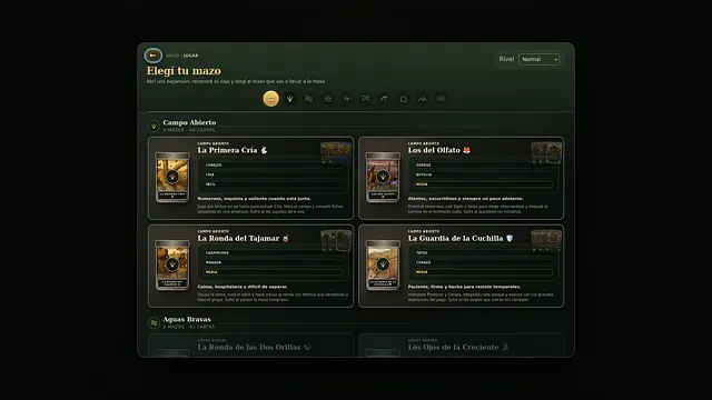 Naipe Cimarrón - Screenshots
