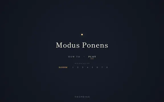 Modus Ponens - Screenshots