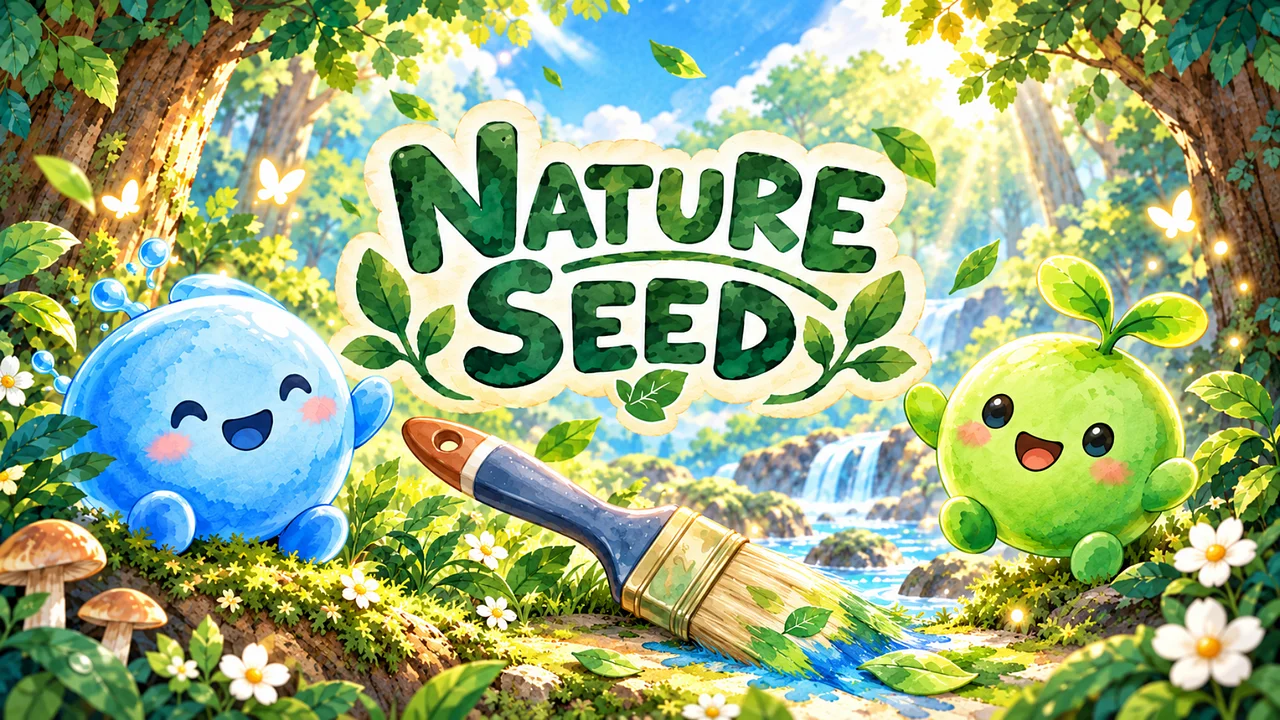 Play Nature Seed - Drawing & Puzzle