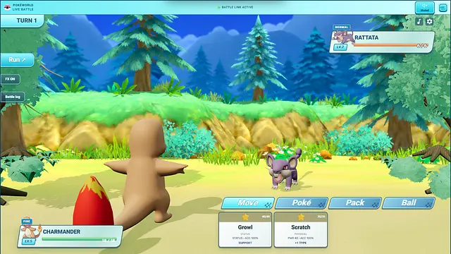 Pokemon World - Screenshots