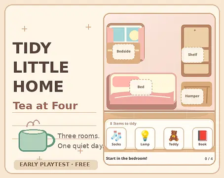 Tidy Little Home: Tea at Four - Screenshots