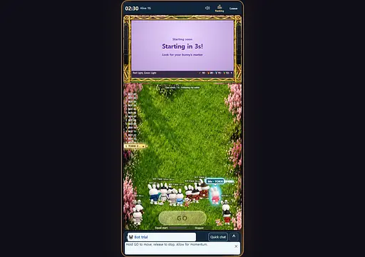 TOKKI LIVE: Rabbit Party Games - Screenshots