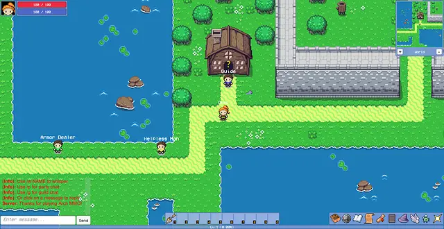 Arch MMO | 2D MMORPG - इमेज