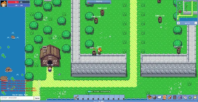 Arch MMO | 2D MMORPG - इमेज