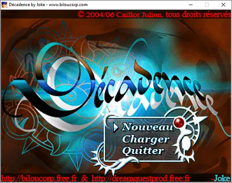 Décadence - Screenshots