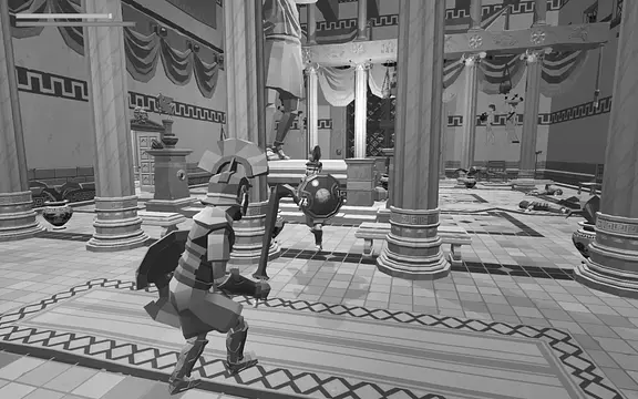 Black and white roman   - इमेज