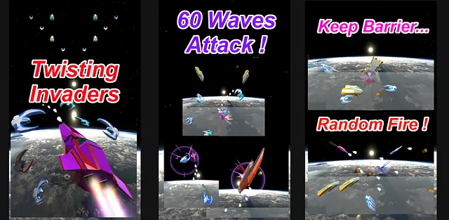 Space Invaders Twist - Screenshots