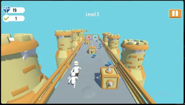 Castle Run (3D / HTML5) v16 खेलें