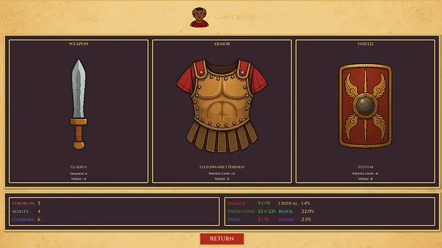 Gladiator Command - Screenshots