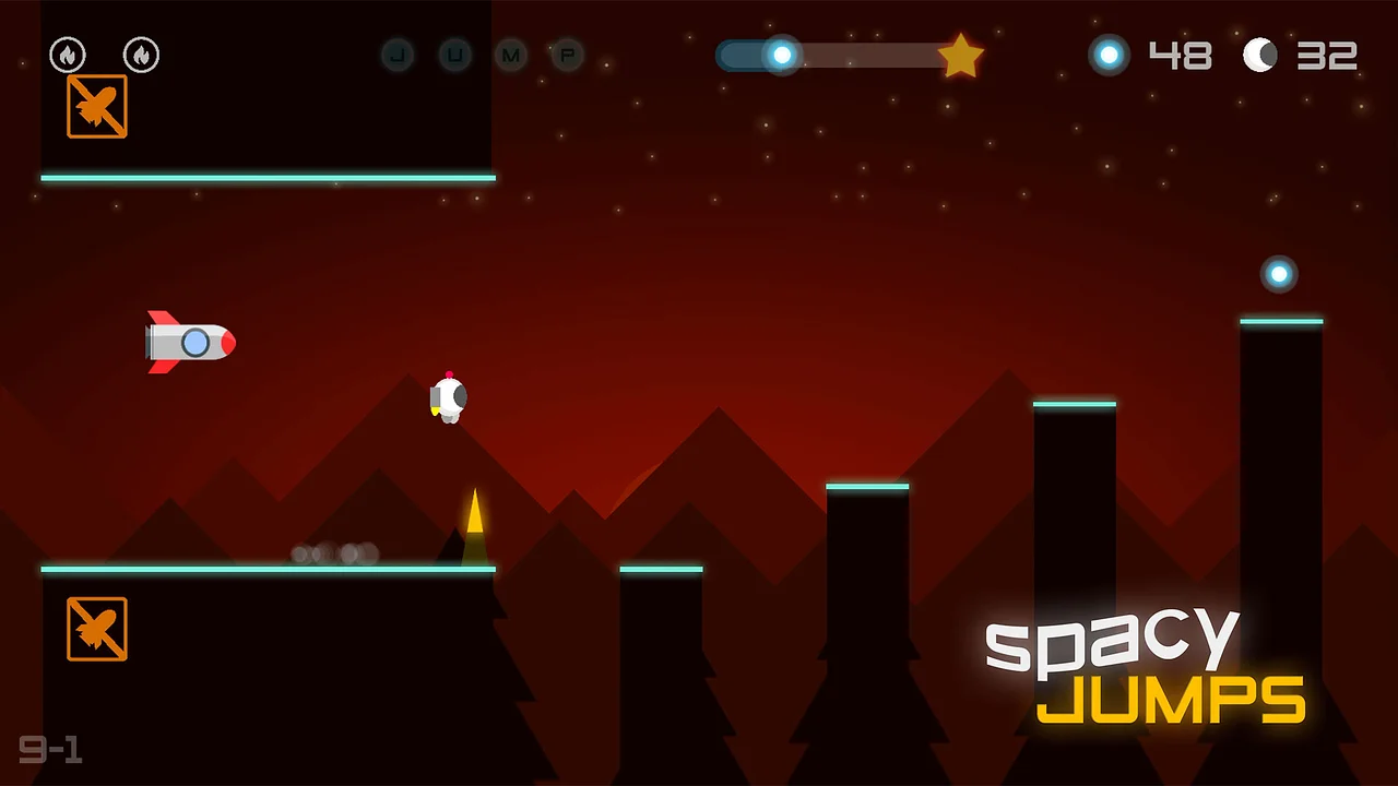 Play Spacy Jumps