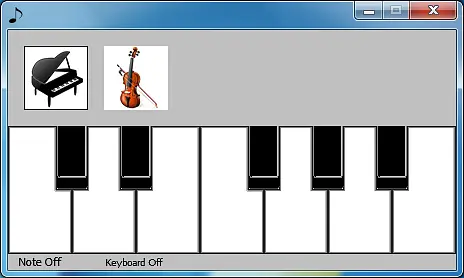 GML Piano v.2 - Screenshots