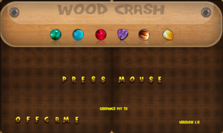 Грати онлайн Wood Crash