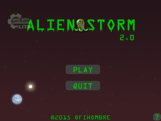 Play Online Alien Storm (Ofihombre)