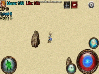 Spelen ARPG-"zoom and obstacles"