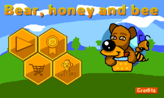 Jogar Online Медведь, мёд и пчёлы