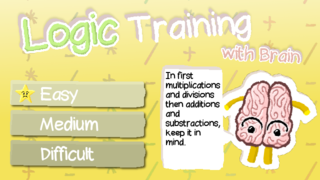 Jogar Online Logic Training with Brain