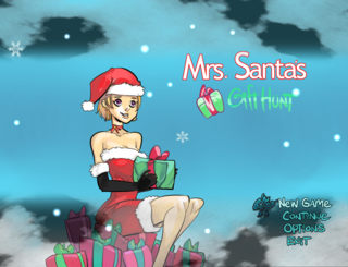 Play Mrs. Santa's gift hunt