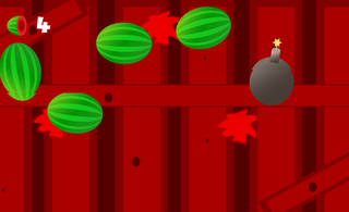 ऑनलाइन खेलें Fruit Samurai: Android 