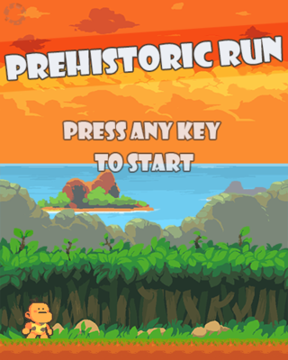 Играть Oнлайн Prehistoric Run