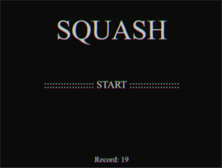 Squash - One Player