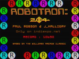 Играть Oнлайн Robotron 2084 Online