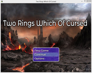 بازی آنلاین Two Rings Which Of Cursed