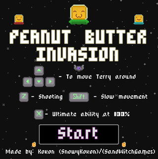 Играть Oнлайн Peanut Butter Invasion