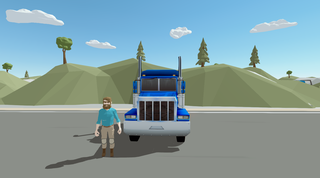 بازی آنلاین Truck And Police