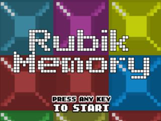 Jugar en línea Rubik Memory