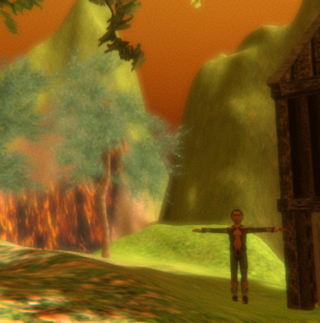 Play In a burning forest Online