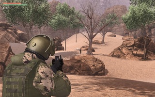 Play Online Soldier of Sahara