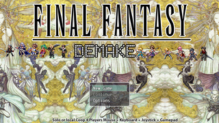 Main dalam Talian Final Fantasy Demake