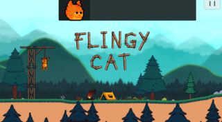 Играть Oнлайн Flingy Cat